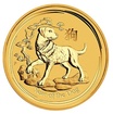 The Perth Mint 1 oz zlat mince Gold Lunar II Rok Psa 2018  - Perth Mint