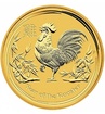 The Perth Mint 1 oz zlat mince Gold Lunar II Rok Kohouta 2017  - Perth Mint