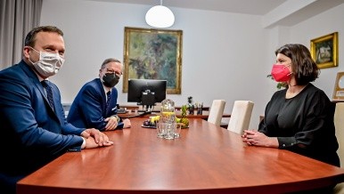 Pedseda vldy uvedl Mariana Jureku do funkce ministra prce a socilnch vc, 17. prosince 2021.
