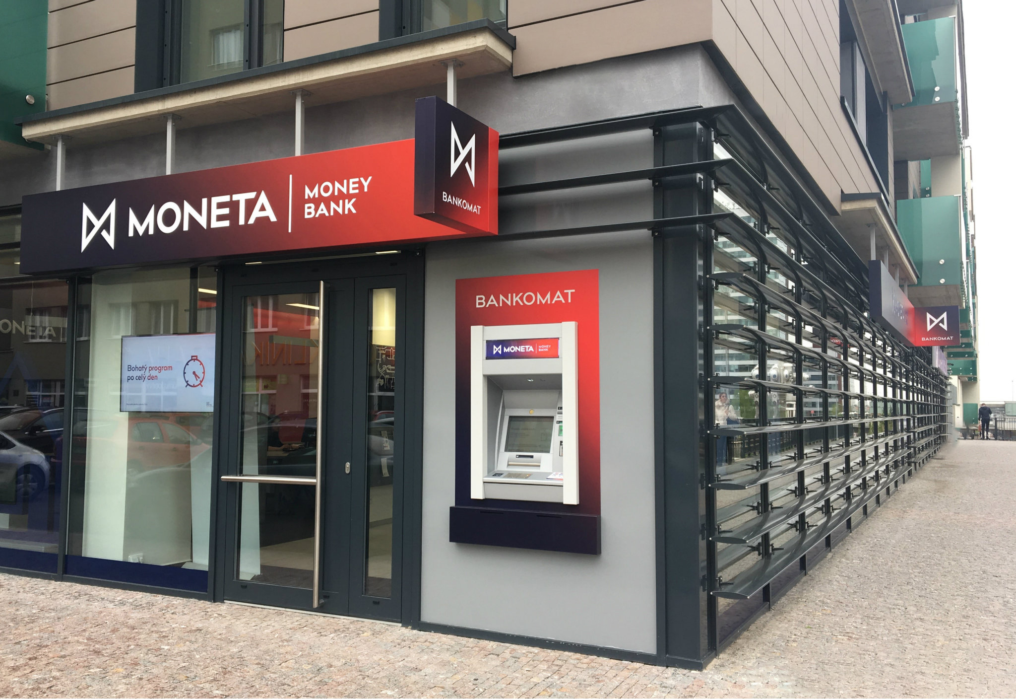 MONETA Bank - poboka