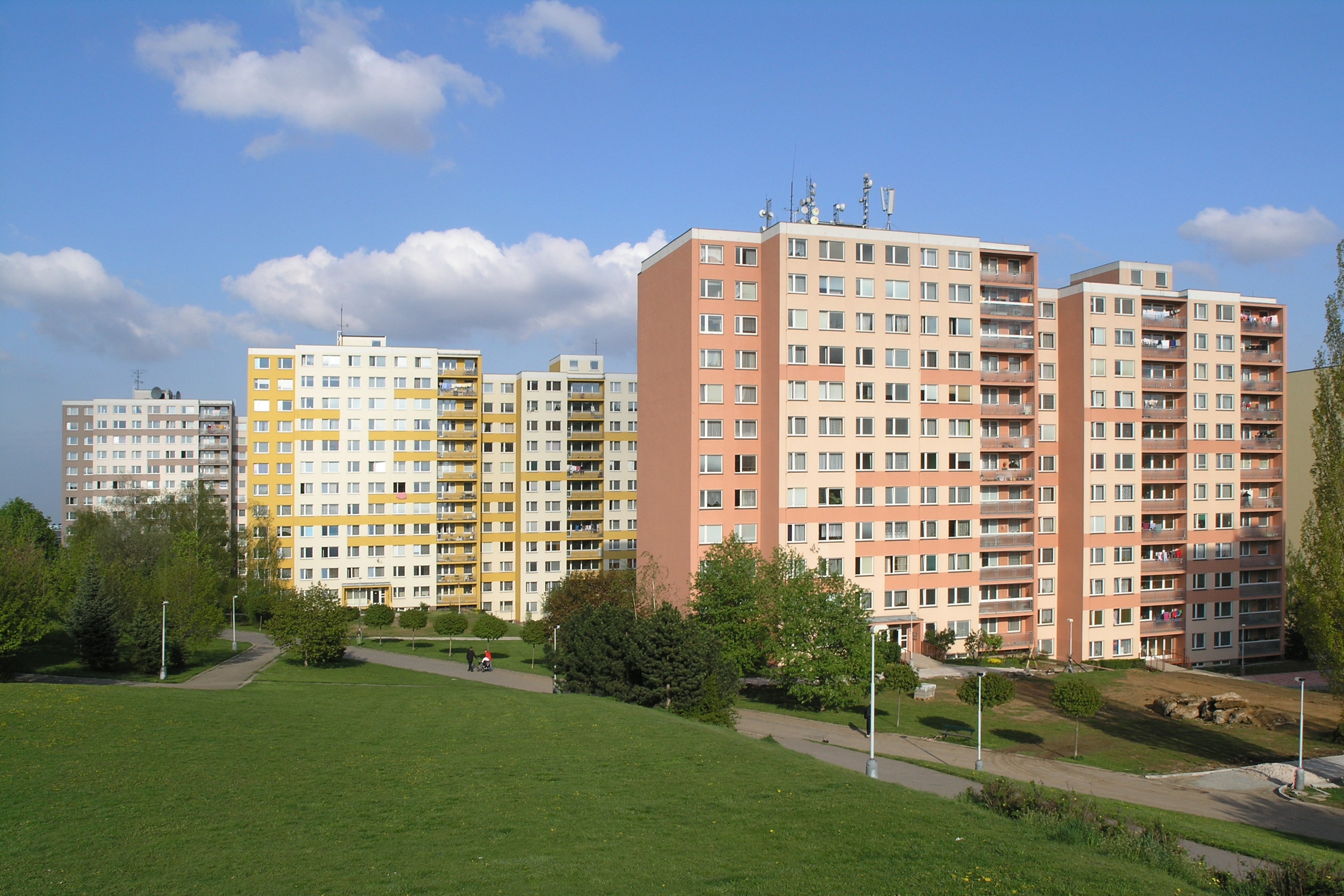 bydlení a modernizace sídliště, třetina Čechů žije na sídlišti