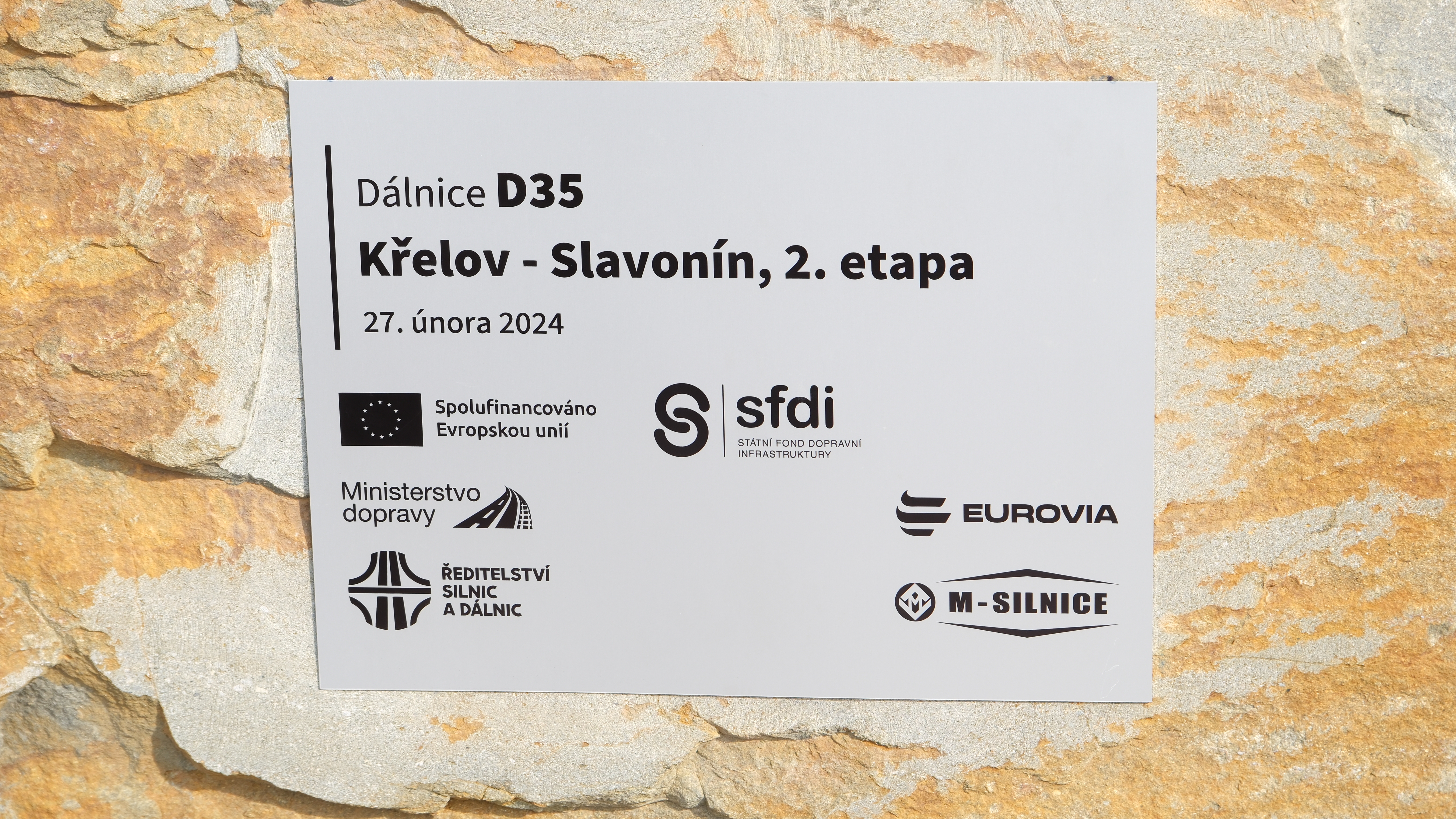 editelstv silnic a dlnic zahajuje stavbu dlnice D35 KelovSlavonn
