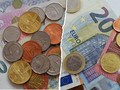 Koruna vs. euro (ilustrativn)