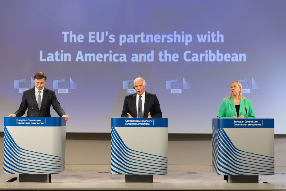 Read-out of the weekly meeting of the von der Leyen Commission by Valdis Dombrovskis, Executive Vice-President, Josep Borrell Fontelles, Vice-President of the European Commission, and Jutta Urpilainen, European Commissioner, on the EU's partnership with