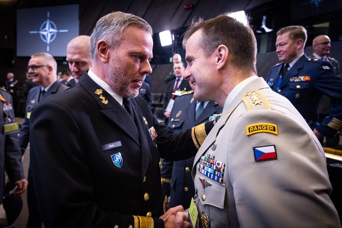 Generl ehka se zastnil jednn Vojenskho vboru NATO a Evropsk unie