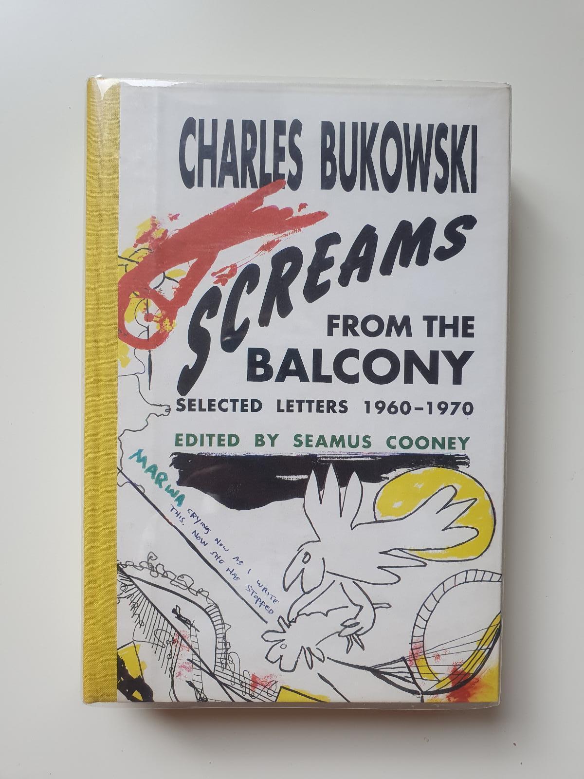 podepsan kniha sebranch dopis Charlese Bukowskiho