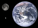 Porovnání velikosti Země, Měsíce a Encelada