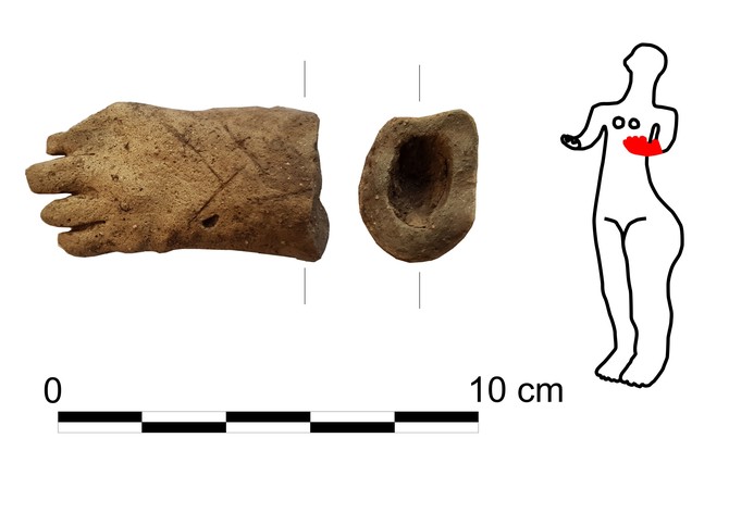 Archeologov pod budoucm pavilonem jinsk nemocnice nali vzcn kus soky z doby kamenn 