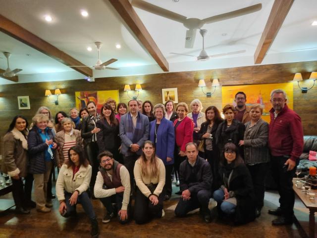 Setkn s krajany v La Paz / Encuentro con checos en La Paz