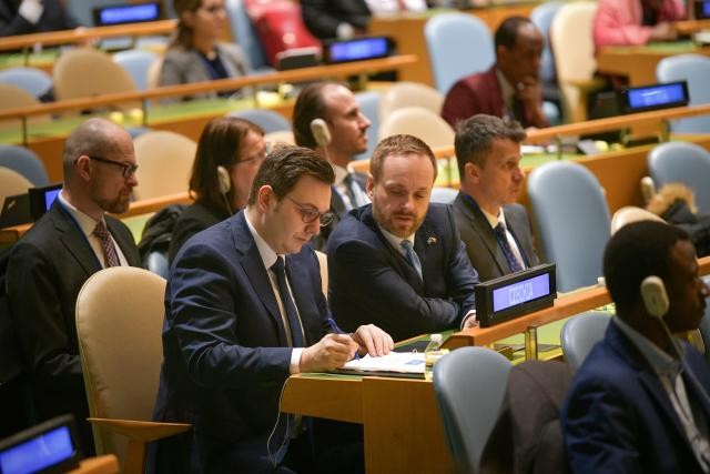 Projev ministra zahrani Jana Lipavskho na Valnm shromdn OSN 