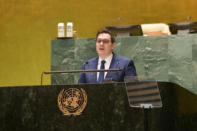 Projev ministra zahrani Jana Lipavskho na Valnm shromdn OSN