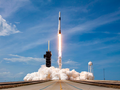 Start rakety Falcon 9 od SpaceX