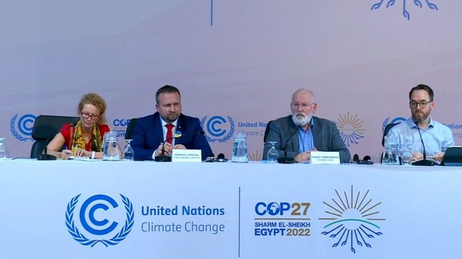 Ministr Jureka se v Egypt astn konference o zmn klimatu COP27