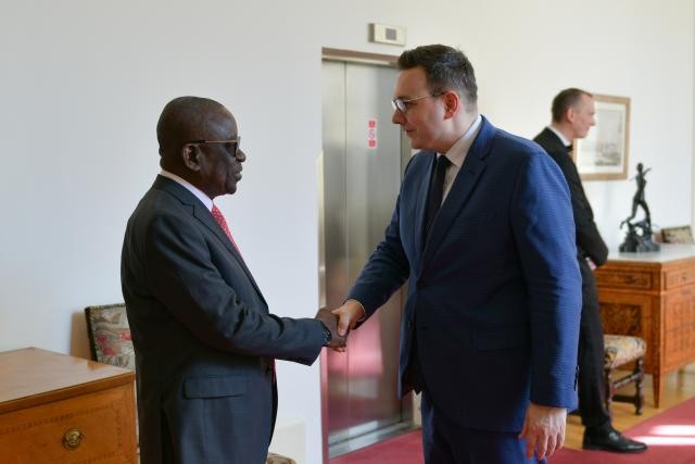 Ministr Lipavsk diskutoval bezpenostn vzvy v Evrop a v Sahelu s ministrem nrodn bezpenosti Ghansk republiky
