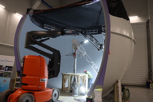 Ppravy Simulanho centra H-1 pro vcvik vojenskch pilot vrchol