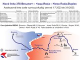 Od ervence zahj provoz nov mezinrodn linka z Broumova do Nowe Rudy