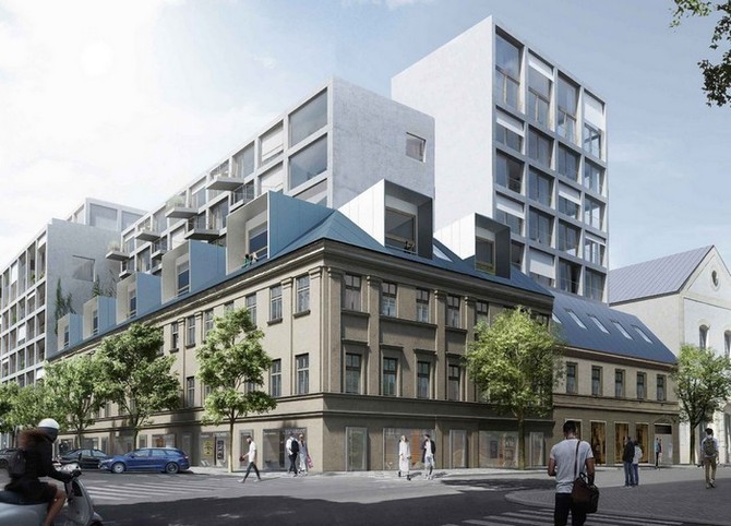 Projekt Tulipa Karlín bude nabízet jen nájem Cílem developera je zaměření na nájemní byty