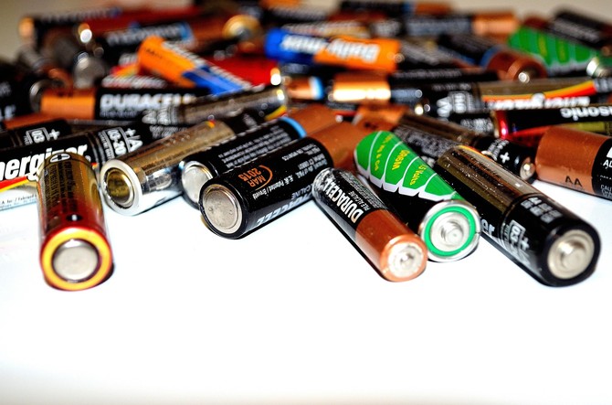 recyklace baterií