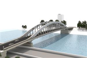 Vizualizace zrekonstruovanho mostu