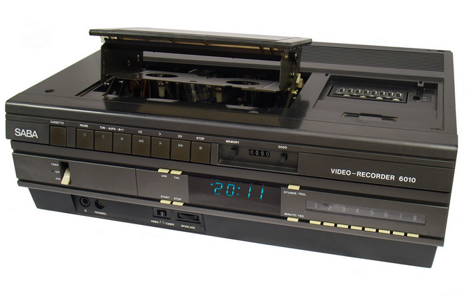 Videorekordér: přehrávač VHS kazet