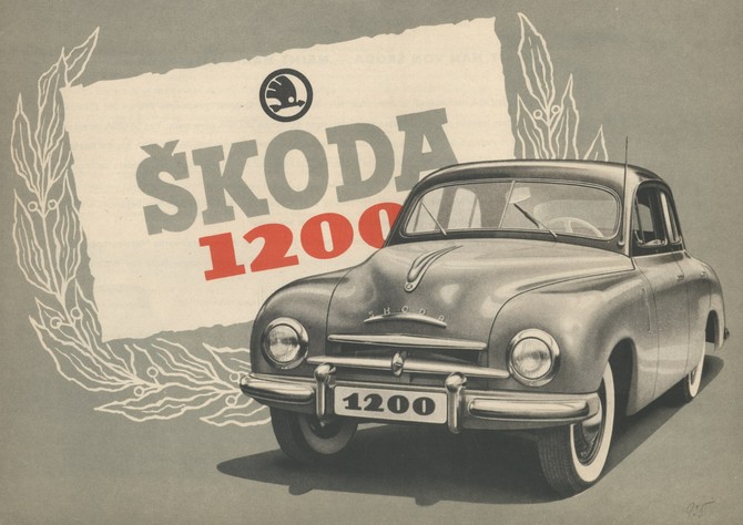 70 let vozu KODA 1200