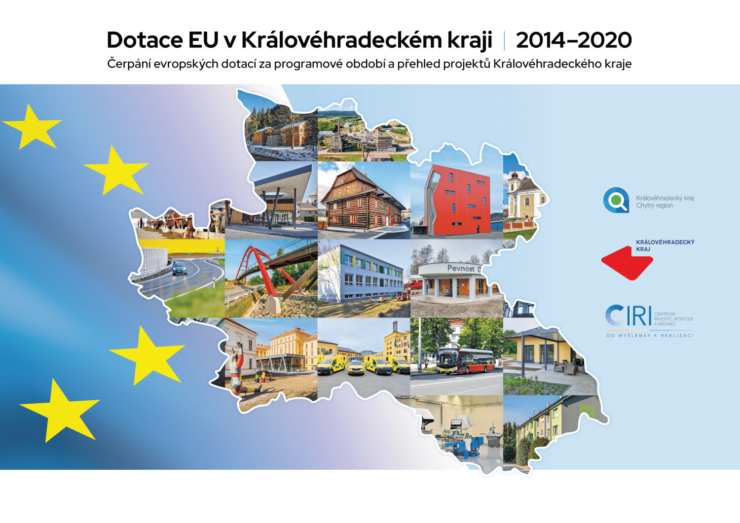 Nov publikace shrnujc erpn dotac EU v Krlovhradeckm kraji v obdob 20142020