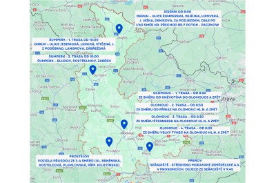 Protesty zemdlc zkomplikuj dopravu v Olomouckm kraji