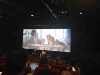Tiskov konference k FF v Bentkch v Casa del Cinema v m - pedstaven filmu Bn selhn