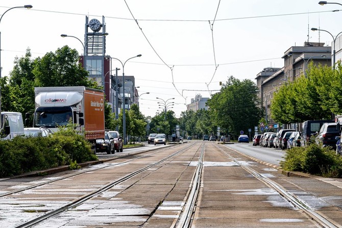 Tramvajov tra Koterovsk k 20.5.2022 (fotografie: M. Pecuch)