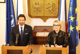 Ministryně Černochová jednala se slovenským protějškem Kaliňákem o spolupráci obou zemí