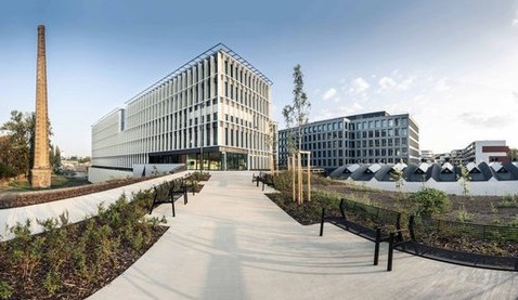 Administrativní projekt Palmovka Open Park získal prestižní ocenění