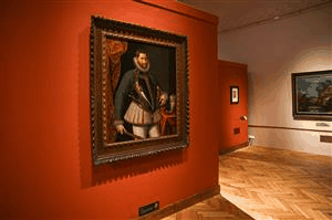 Instalace obrazu Rudolfa II.