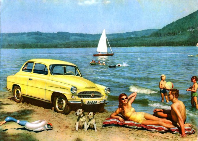 ŠKODA OCTAVIA v dobové reklamě