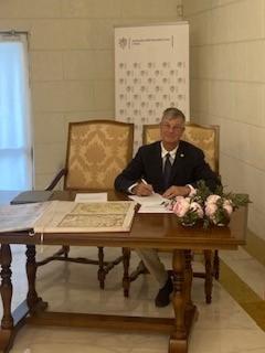 pan John Paul de Giorgio - nov honorrn konzul v Maltsk republice
