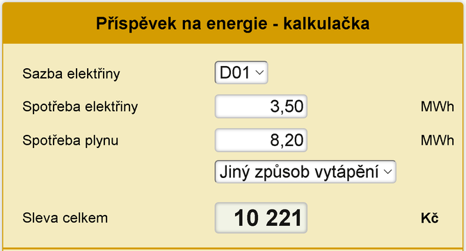 kurzy.cz - kalkulaka pspvku spornho tarifu na energie