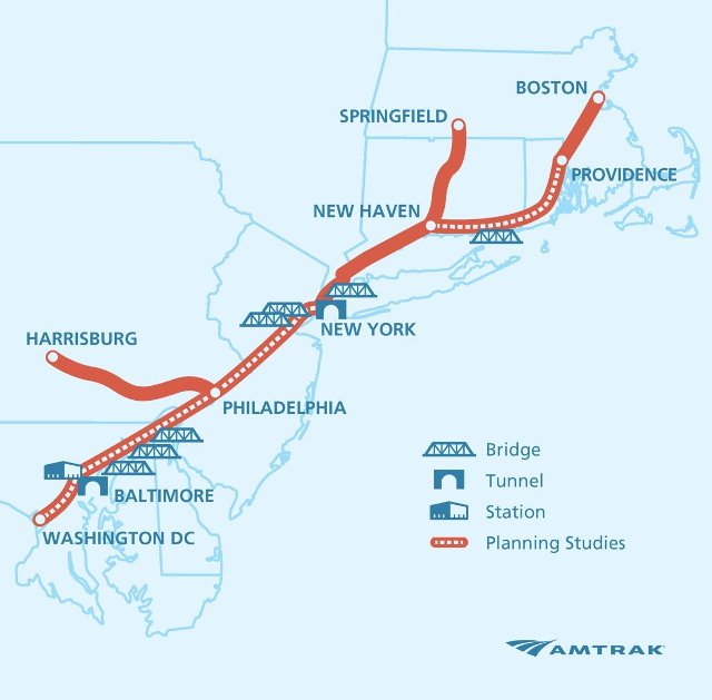 Bidenova vlda masivn investuje do rozvoje eleznin dopravy na severovchod USA