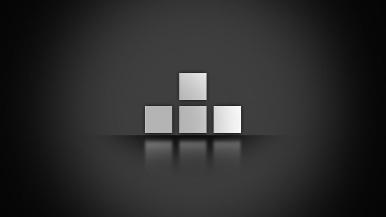 Tetris počítačová hra ilustrační