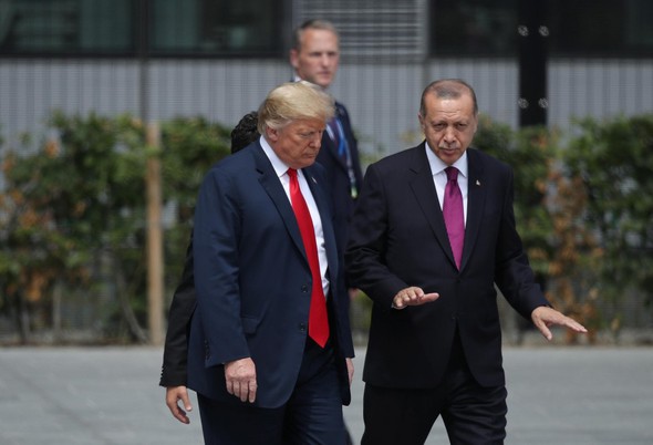 Prezidentov Trump a Erdogan