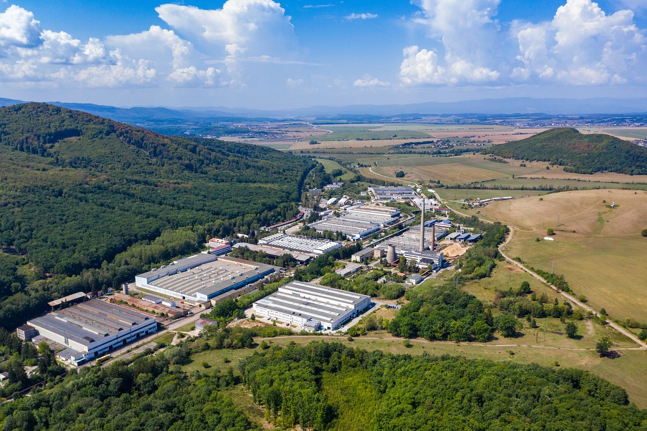 industrial park ilustrační