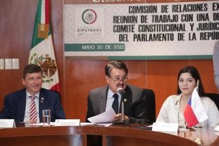 stavn  prvn vbor Sentu Parlamentu R navtvil Mexiko