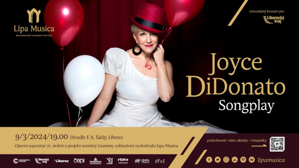 Americk opern superstar Joyce DiDonato vystoup za rok na Lp Musice v Liberci