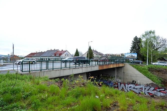 Most v Lobezsk ulici (fotografie: M. Pecuch)