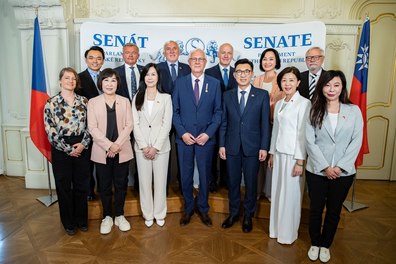 Delegace eskho Sentu a Legislativnho dvora Taiwanu