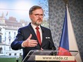Projev premira Petra Fialy na setkn eskch velvyslanc v Praze
