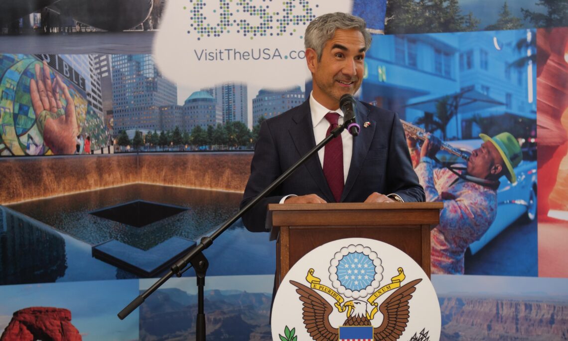 Ambassador Sabet at U.S. Destination Showcase