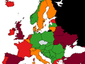 Země podle míry rizika nákazy COVID-19