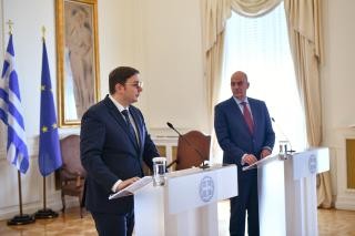 Ministr Lipavsk s eckm ministrem Dendiasem projevili jednotnou podporu Ukrajin