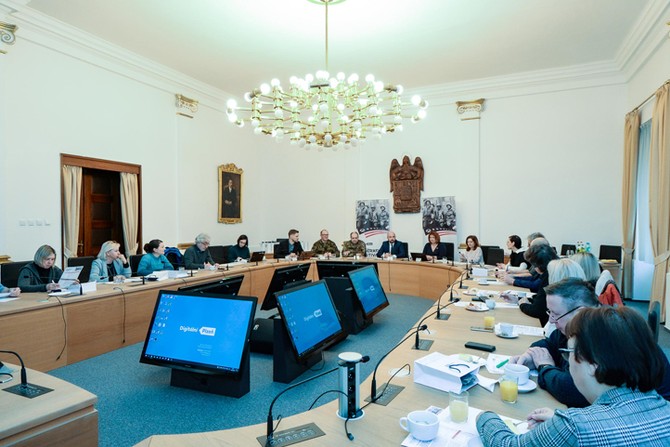 Tiskov konference ke Slavnostem svobody 2023 (fotografie: M. Pecuch)