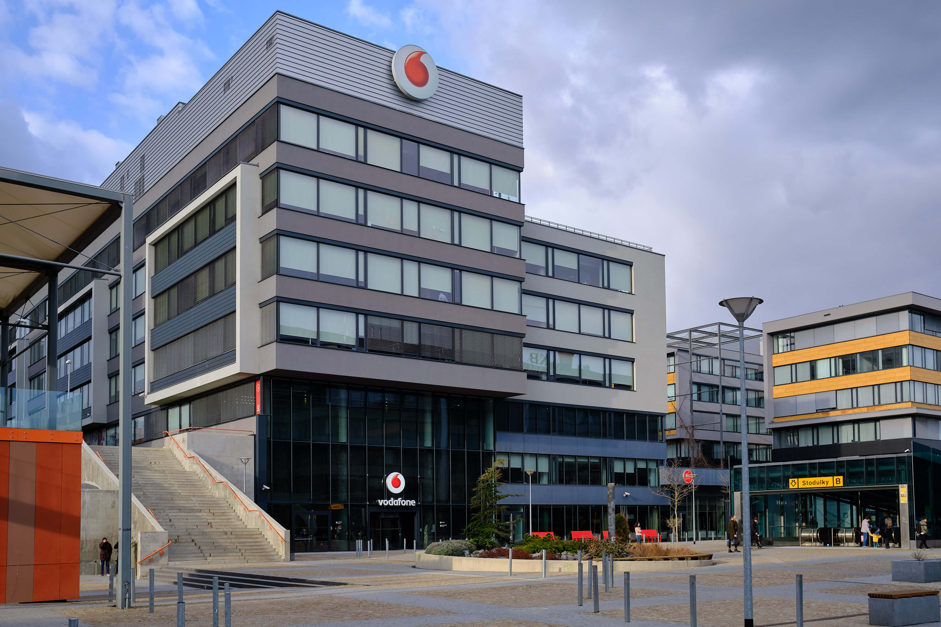 Vodafone budova ve Stodůlkách