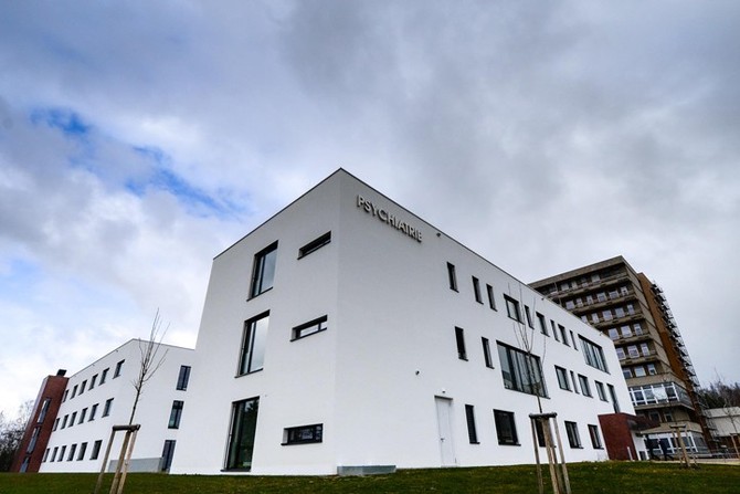 Realizace: nov budova Psychiatrick kliniky (foto: M. Pecuch)